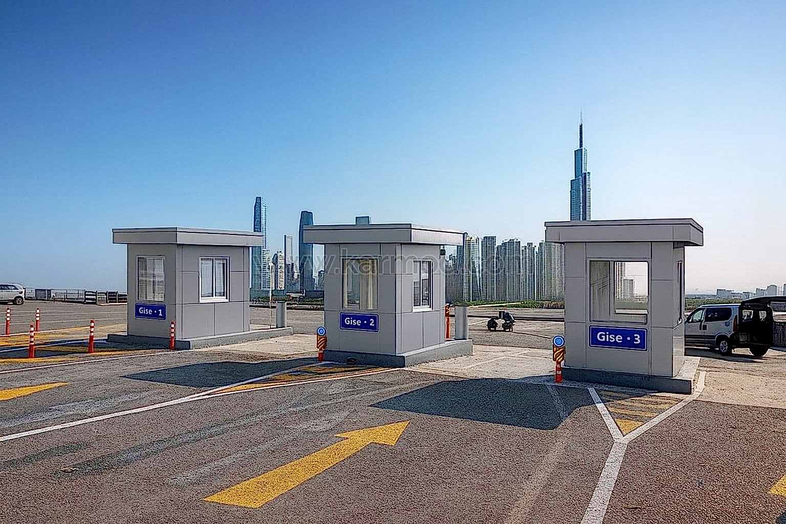 Alüminyum Kompozit Kaplamalı Ofis Kabinleri