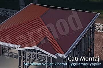 Prefabrik Ev Çatısı Nasıl Yapılır?