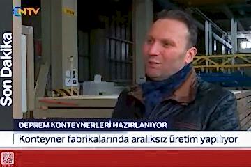 Deprem Konteynerleri Hakkında Açıklamalar | Mehmet Çankaya