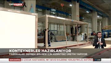 Deprem Konteyneri Üretimi | Yaşam Konteyneri 