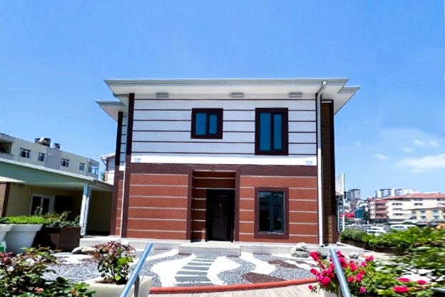 Casas de acero de dos pisos