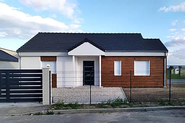 Casas de aço de um andar