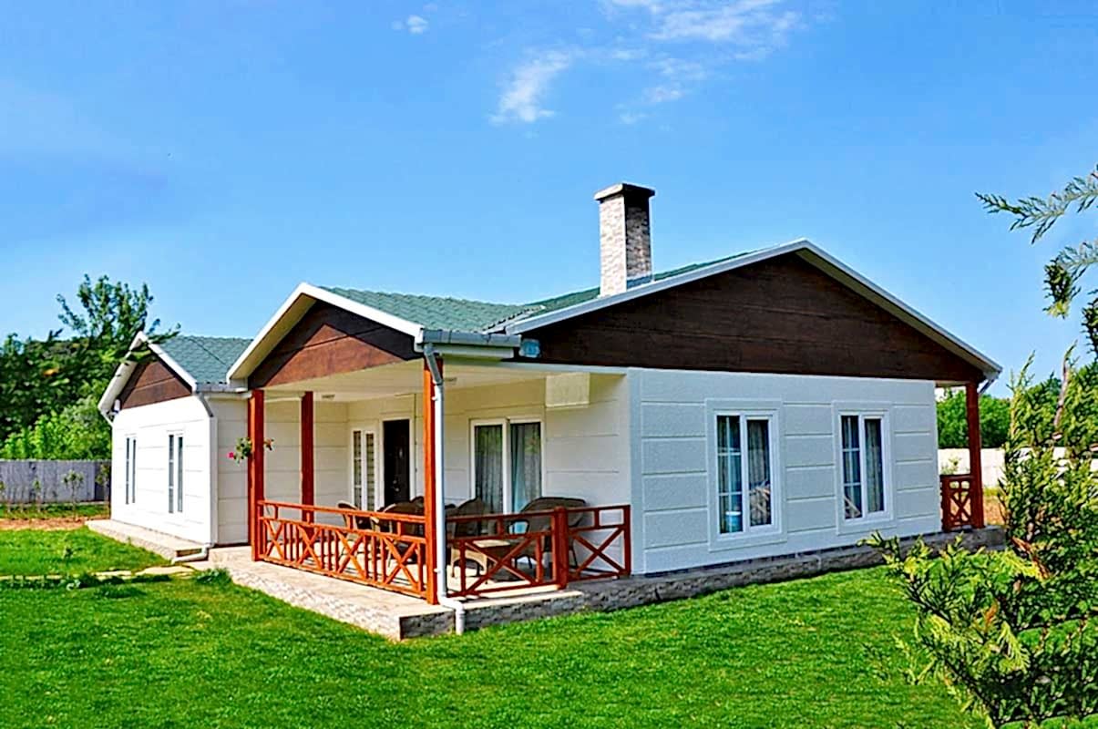 Maisons préfabriquées à pied