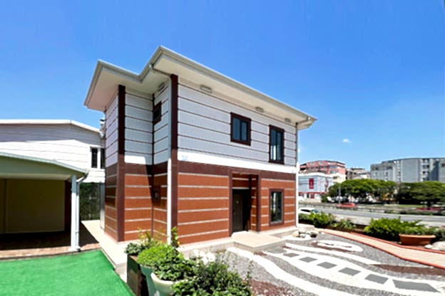 بيوت جاهزة من طابقين