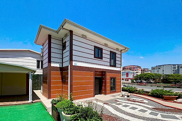 خانه های پیش ساخته دو طبقه