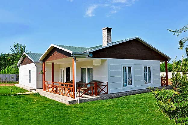 خانه های پیش ساخته یک طبقه