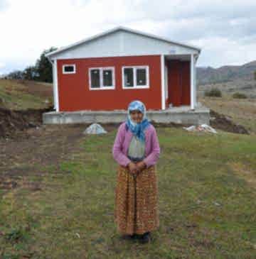 Sosyal yardımlaşma ve dayanışma vakfı Prefabrik ev yardımı