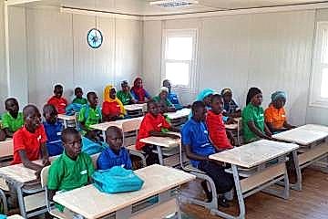 UNICEF ile Nijerya'da Mobil Okul Projesi