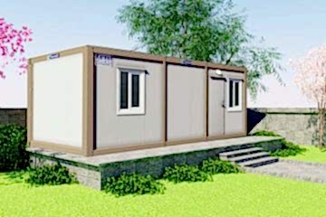 21 m2 1+1 Konteyner Ev