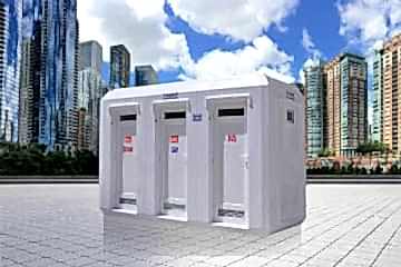 Taşınabilir Tuvalet ve Duş Ünitesi 150x390