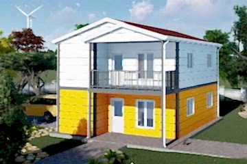 139 m² Prefabrik Villa Modeli: Apart