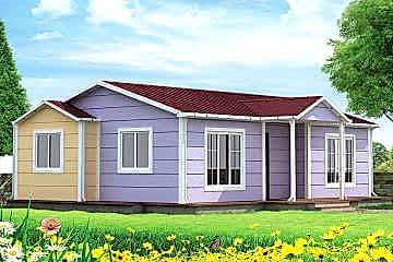 71 m2 2+1 Prefabrik Ev Model: Topkapı