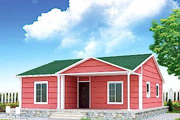 82 m2 2+1 Prefabrik Ev Model: Tophane Kasrı