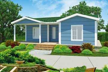 87 m2 2+1 Prefabrik Ev Model: Beykoz Kasrı