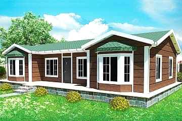 97 m2 4+1 Prefabrik Ev Model: Aynalıkavak Kasrı