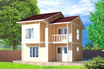 91 m2 Prefabrik Villa Modeli: Çinili Köşk