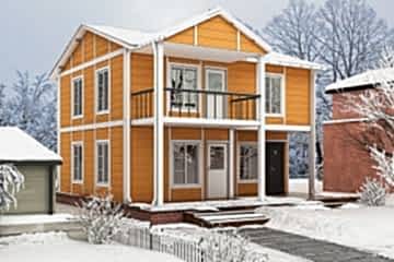 112 m2 Prefabrik Villa Modeli: Malta Köşkü