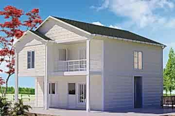 130 m2 Prefabrik Villa Modeli: Beyaz Köşk