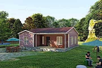 87 Metrekare Çelik Konut