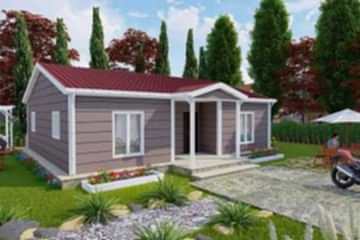 97 Metrekarelik Çelik Ev