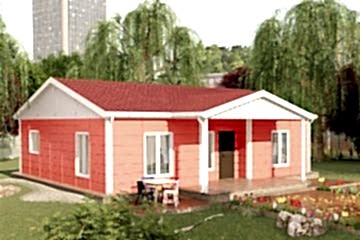 100 m² 3+1 Prefabrik Ev Model: Gündoğumu