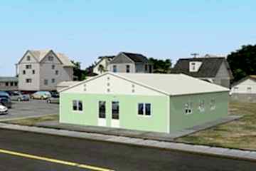 Prefabrik Aile Sağlığı Merkezi  129 m²