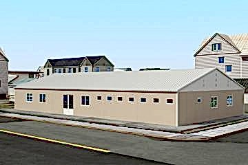 Prefabrik Poliklinik 275 m²