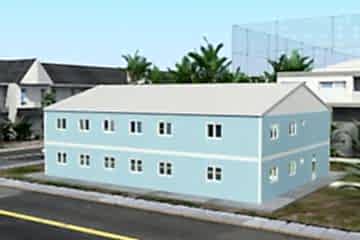 Prefabrik Tıbbi Klinikler 506 m²