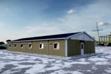 12 Kişilik Mühendis Yatakhane