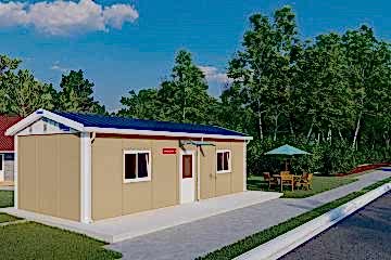 2 Odalı Mülteci Evi