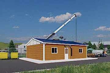 4 Kişilik Prefabrik Ofis