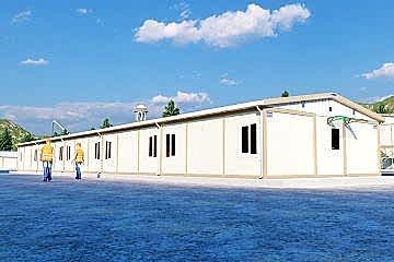 Mühendisler İçin 10 Kişilik Yatakhane Konteyneri