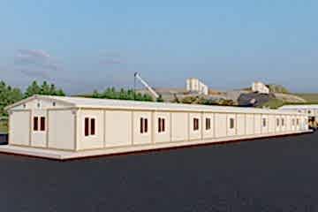 48 Kişilik İşçi Yatakhane Konteyner