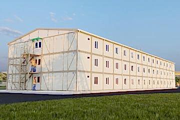 312 Kişilik İşçi Yatakhane Konteyner