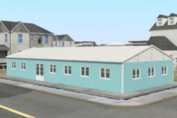 Prefabrik Kafeterya 181 m²