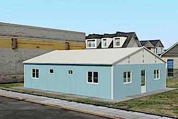 Prefabrik Yatakhane 102 m²