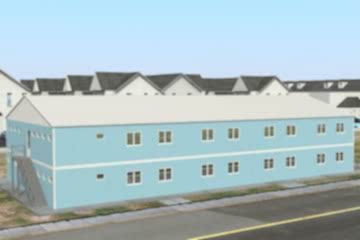 Prefabrik İşçi Koğuşu 736 m²