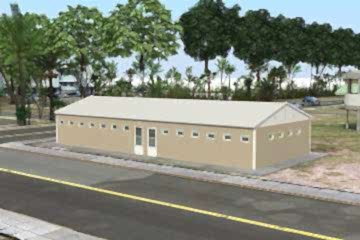 Prefabrik WC Duş Yapıları 145 m²