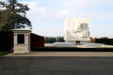 Normandiya Mezarlık Anıtı ve Amerikan Mezarlıklarına Güvenlik Kulübeleri