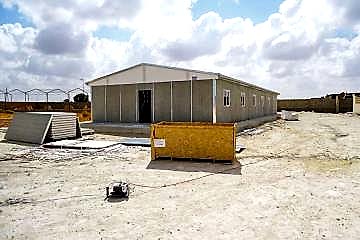 Libya’ya Üretilen Petrol Çıkarma Şantiye Binaları Tamamlandı