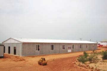 Senegal Maden Ocağı Şantiye Binası Tamamlandı