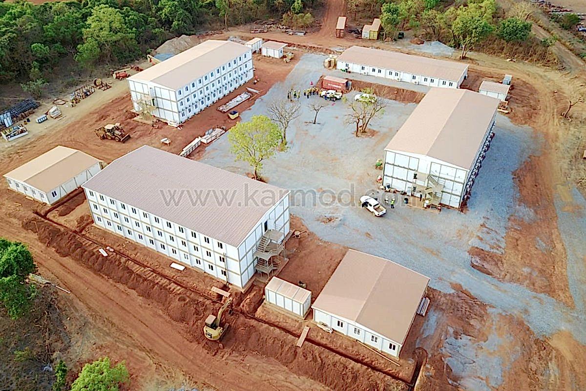 Fekola Madeni ve Anaconda Bölgesi Şantiye Yapıları