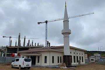 50 Günde Tamamlanan Çelik Cami | Orhanlı Sanayi Bölgesi Cami