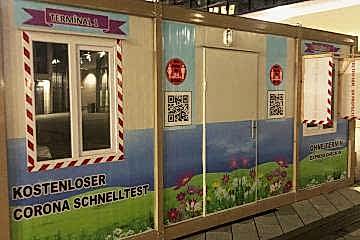 Almanya Korona Test Konteyneri