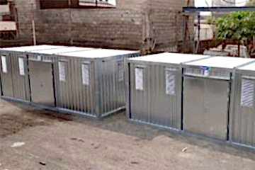 Kimyasal ve Tehlikeli Atık Depolama Konteyneri Projesi