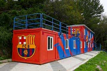Barcelona Futbol Okulu Yerleşkesi Bina Projesi