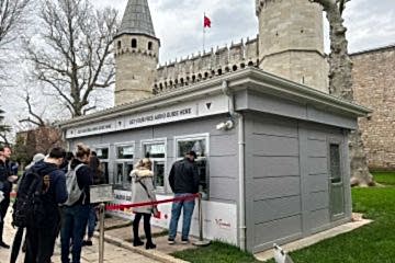 Topkapı Sarayı Müzesi Bilet Satış Kabini