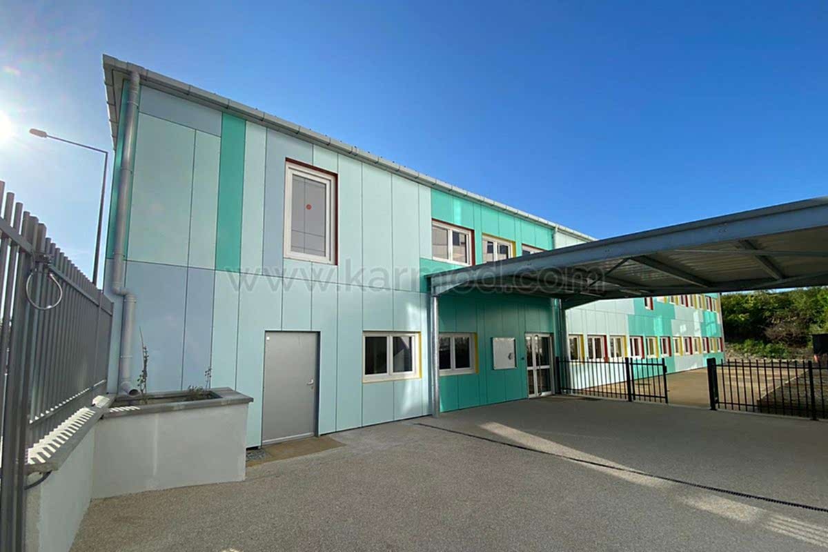 Muriel-Hurtis Okulu Projesi - Bobigny, Paris, Fransa