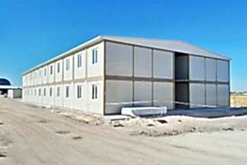 Üretim Alanlarına Özel Kalıcı Konteyner Yatakhane