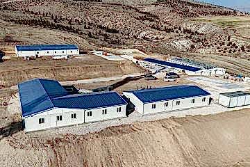 Bordo Innwest Konut Projesine Şantiye Yapıları